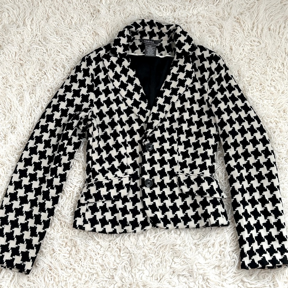 Checkered women’s blazer